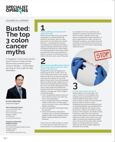 Media Articles Related to Colon and Rectum