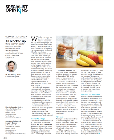 Media Articles Related to Colon and Rectum